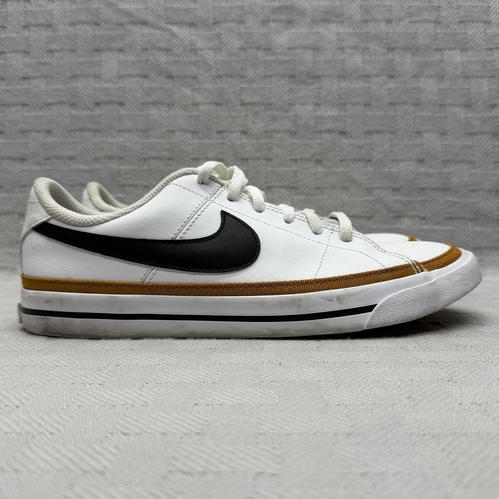 Nike‎ Court Legacy White Desert Ochre GS Kids Size 6y DA5380-102